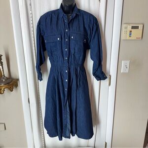 Vintage Liz Claibourne Denim Dress
